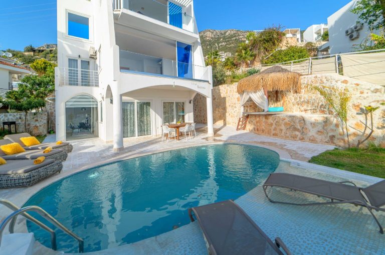 Stunning Villa With Sea View for Sale in Kalkan – Antalya
