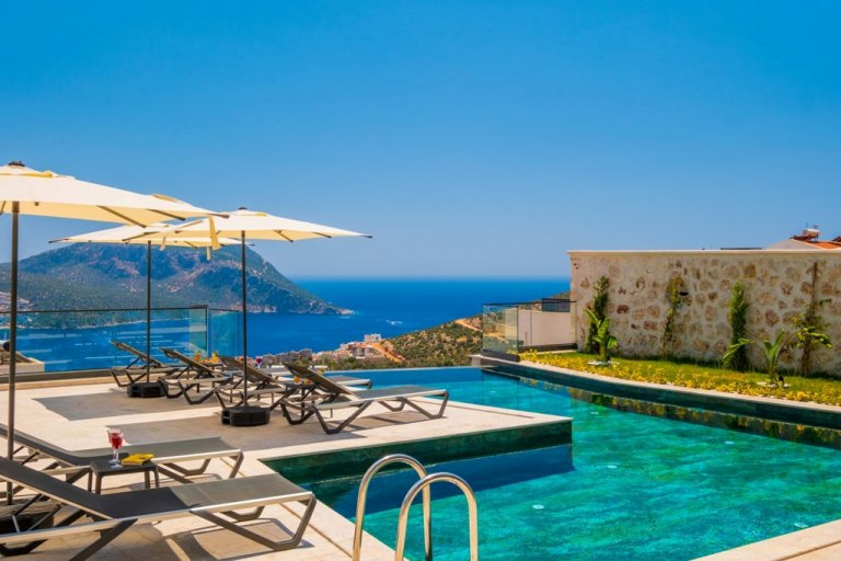 Luxury Villa with Panoramic Sea Views for Sale Kalkan