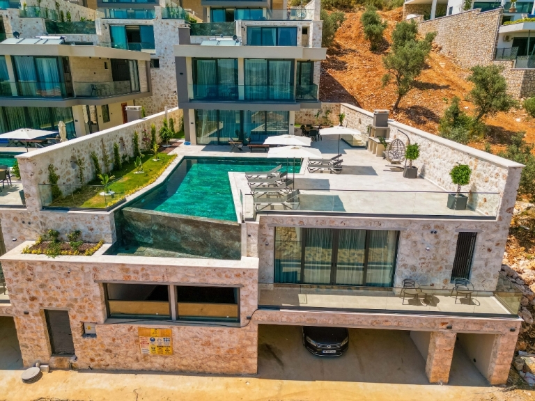 Luxury Villa with Panoramic Sea Views for Sale Kalkan