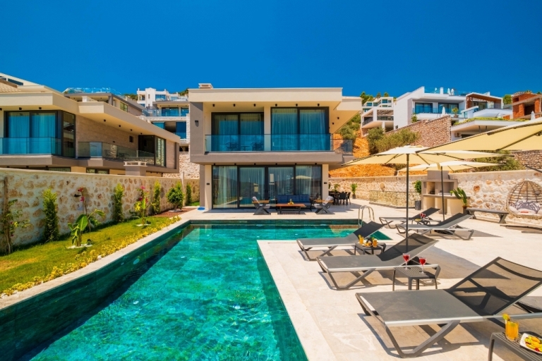 Luxury Villa with Panoramic Sea Views for Sale Kalkan