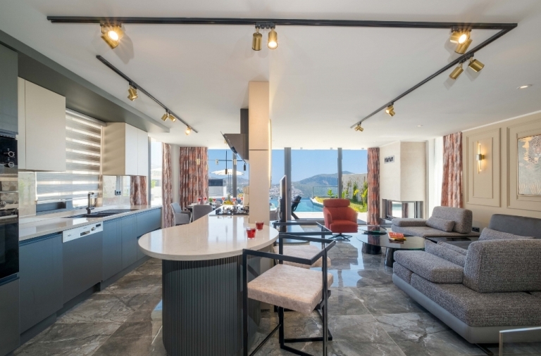 Luxury Villa with Panoramic Sea Views for Sale Kalkan