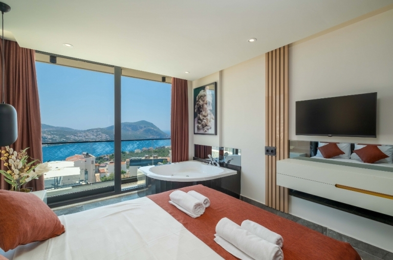 Luxury Villa with Panoramic Sea Views for Sale Kalkan