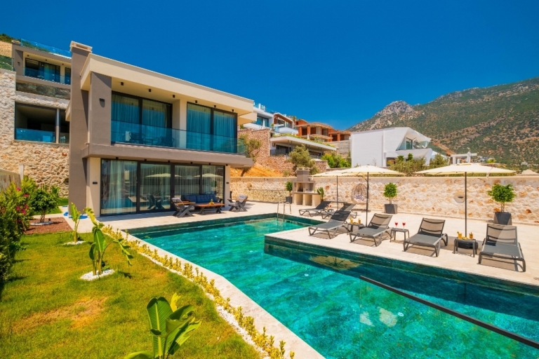 Luxury Villa with Panoramic Sea Views for Sale Kalkan