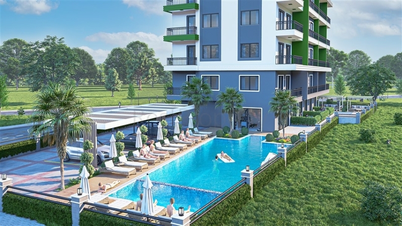 Brand New Properties for Sale in Ciplakli Alanya Turkey