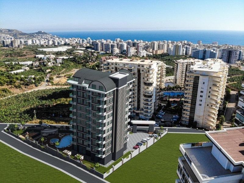 Cheap 1 Bedroom Apartment for Sale in Mahmutlar Alanya