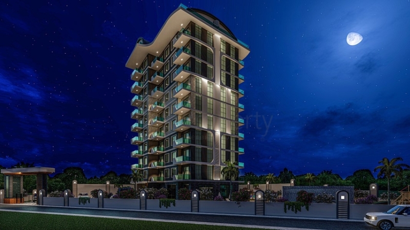 Cheap 1 Bedroom Apartment for Sale in Mahmutlar Alanya