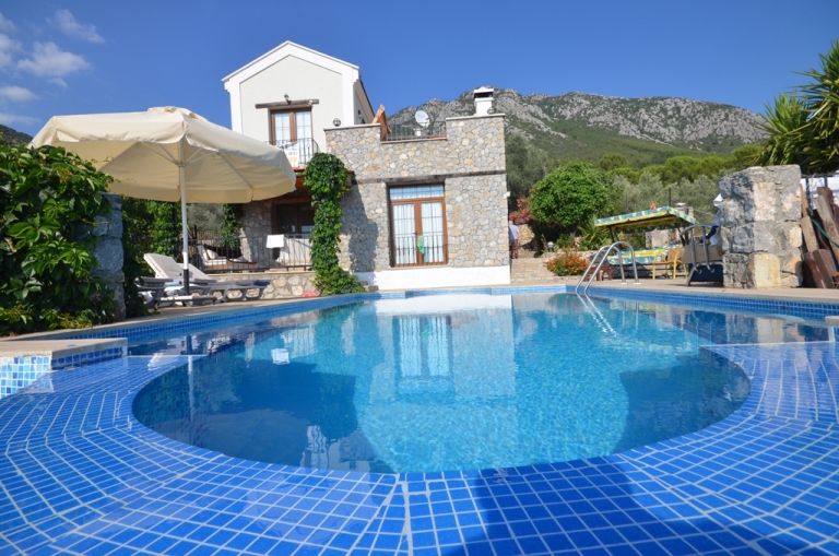 Detached Rural Villa for Sale in Uzumlu Fethiye Turkey