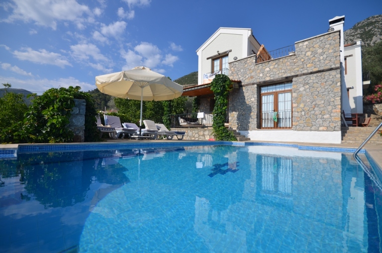 Detached Rural Villa for Sale in Uzumlu Fethiye Turkey