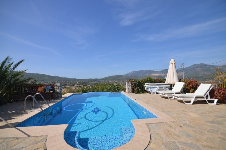 Detached Rural Villa for Sale in Uzumlu Fethiye Turkey