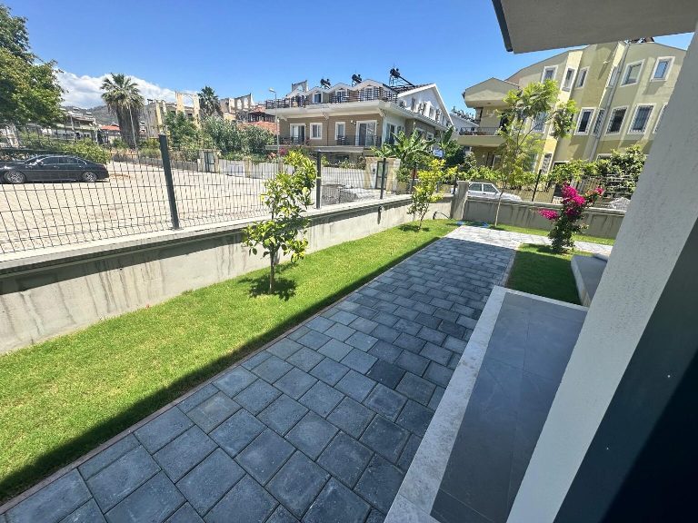Ground Floor 2 Bedroom Apartment for Sale in Calis Beach Fethiye Turkey