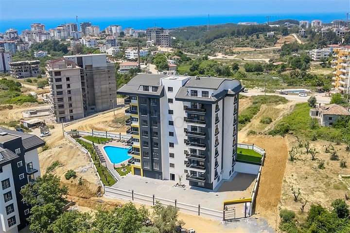 Furnished 2 Bedroom Duplex Penthouse for Sale in Alanya