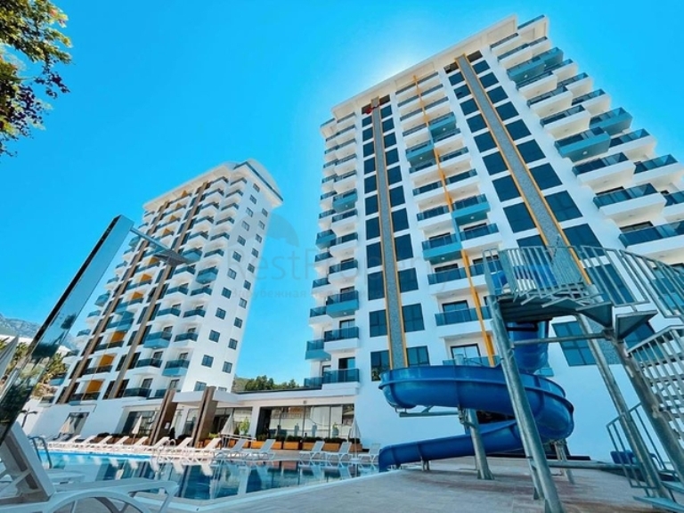 Affordable 1 Bedroom Modern Property in Mahmutlar Alanya Turkey