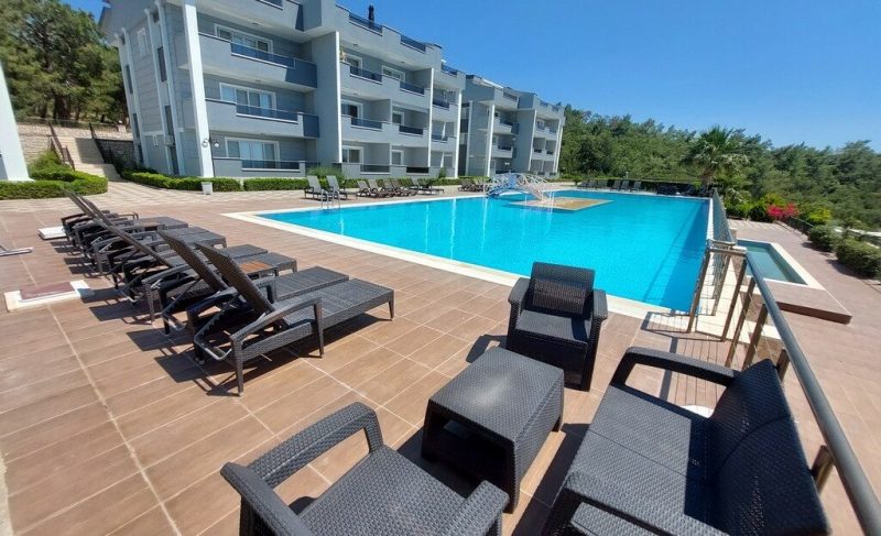 For Sale Seaview & Furnished 2 Bedroom Apartments in Akbuk Didim