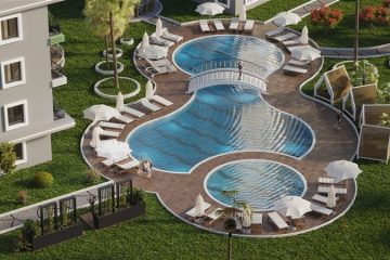Luxury and New Apartments for Sale in Avsallar Alanya