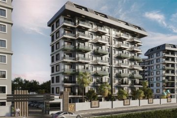Luxury and New Apartments for Sale in Avsallar Alanya