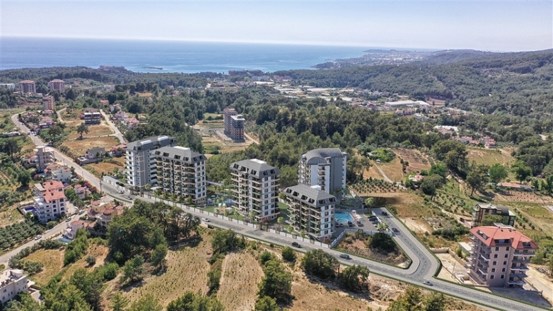 Luxury and New Apartments for Sale in Avsallar Alanya