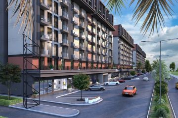 Studios and Apartments for Sale in a Modern Building Kepez Antalya Turkey.