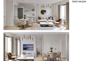 Studios and Apartments for Sale in a Modern Building Kepez Antalya Turkey.