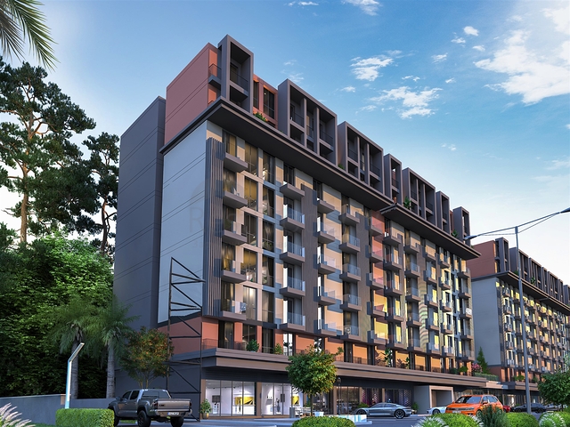 Studios and Apartments for Sale in a Modern Building Kepez Antalya Turkey.