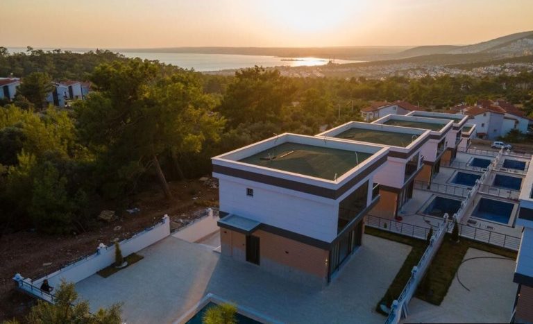 New Villas with Sea View for Sale in Akbuk Didim