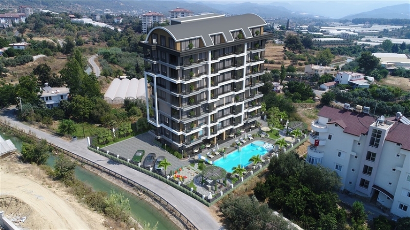 New 1&2 Bedroom Apartments for Sale in Avsallar Alanya Turkey
