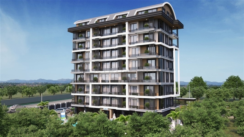 New 1&2 Bedroom Apartments for Sale in Avsallar Alanya Turkey
