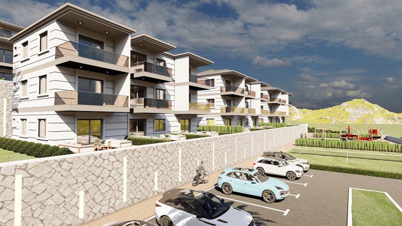 1&2 Bedroom Apartments for Sale in Akbuk Didim Turkey
