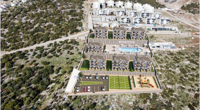 1&2 Bedroom Apartments for Sale in Akbuk Didim Turkey