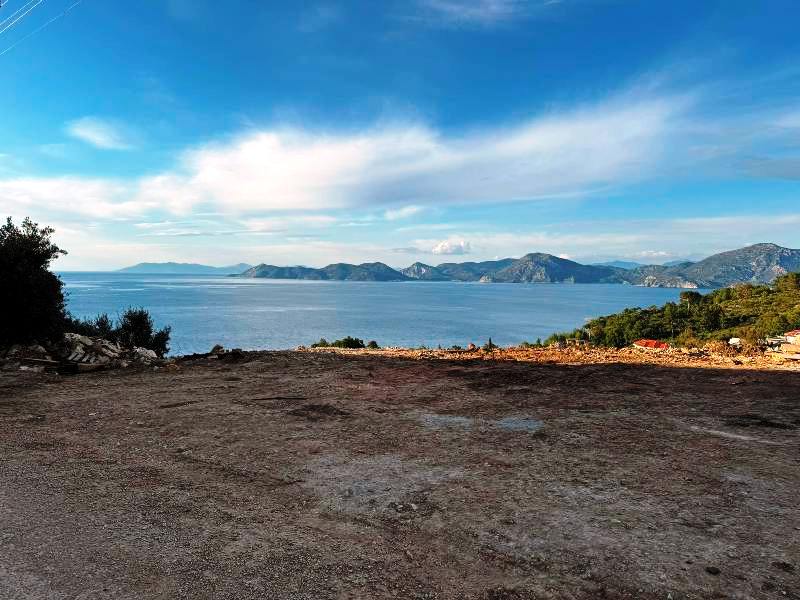 1309sqm Sea View Plot of Land for Sale in Faralya Oludeniz