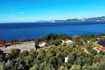 1309sqm Sea View Plot of Land for Sale in Faralya Oludeniz