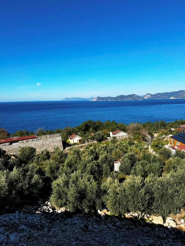 1309sqm Sea View Plot of Land for Sale in Faralya Oludeniz