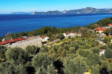1309sqm Sea View Plot of Land for Sale in Faralya Oludeniz