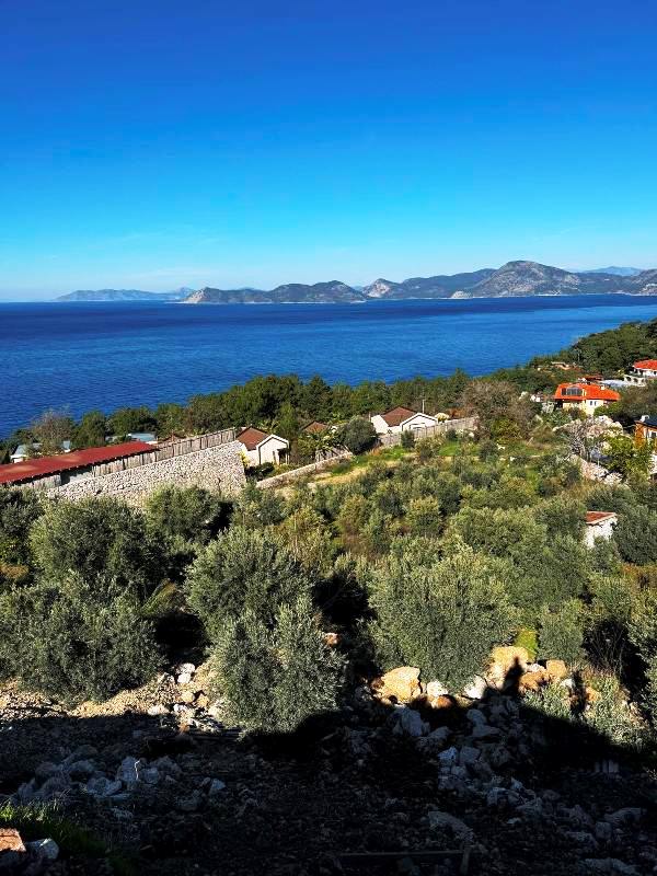 1309sqm Sea View Plot of Land for Sale in Faralya Oludeniz