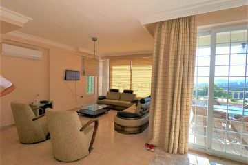 Sea View Villa for Sale in Gold City Residence in Alanya Turkey