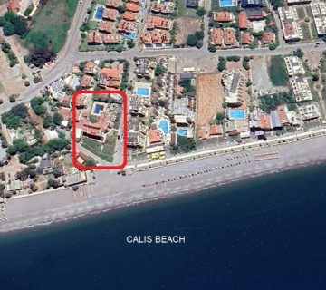 Sea View 2 Bedroom for Sale in Calis Beach Fethiye Turkey
