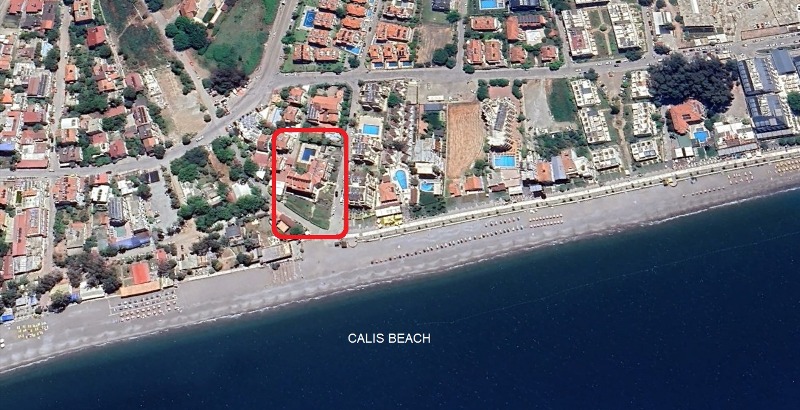 Sea View 2 Bedroom for Sale in Calis Beach Fethiye Turkey