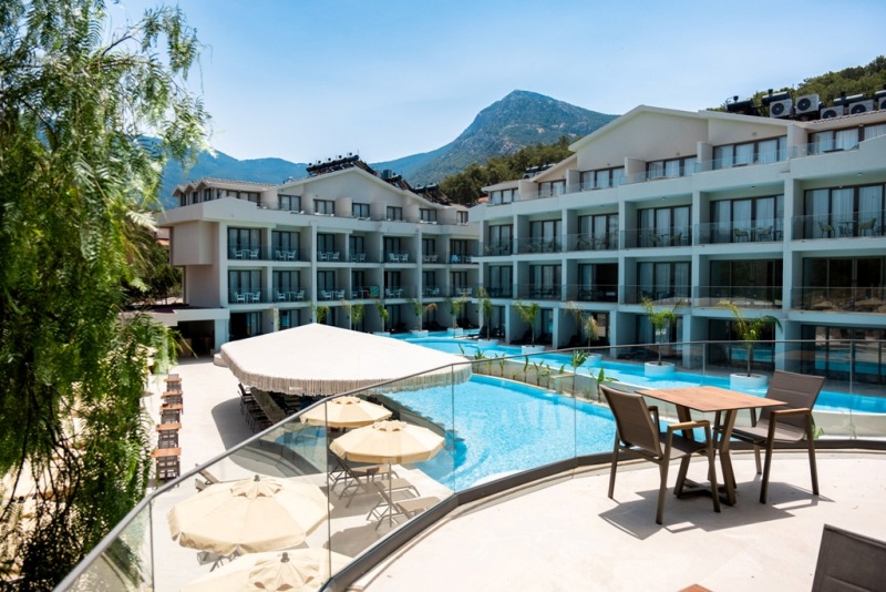 Spacious 1 Bedroom Duplex Apartments for Sale in Hisaronu Oludeniz Fethiye Turkey.