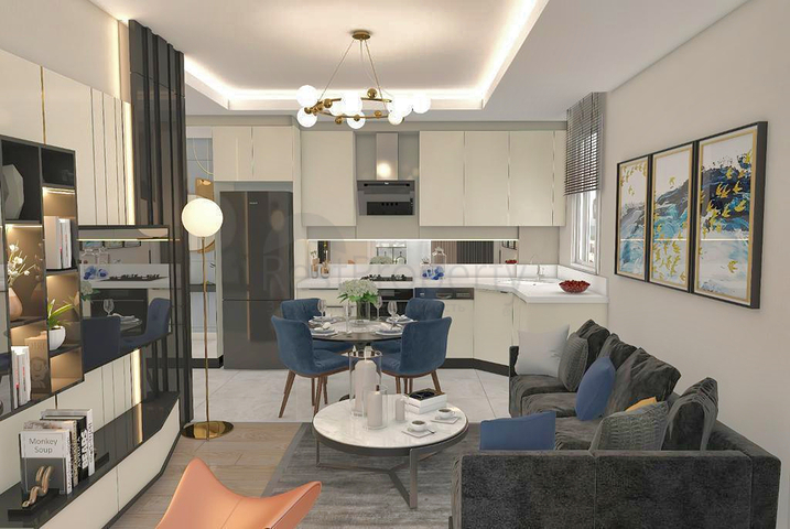 Stylish Homes for Sale in Altintas Area of Antalya Turkey
