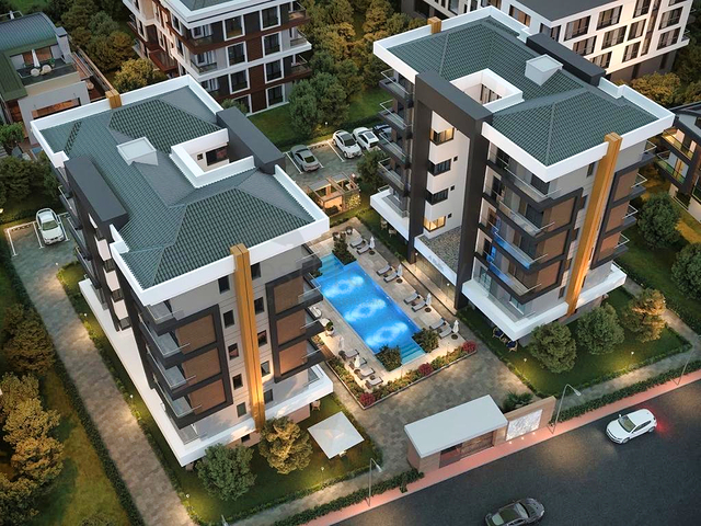 Stylish Homes for Sale in Altintas Area of Antalya Turkey