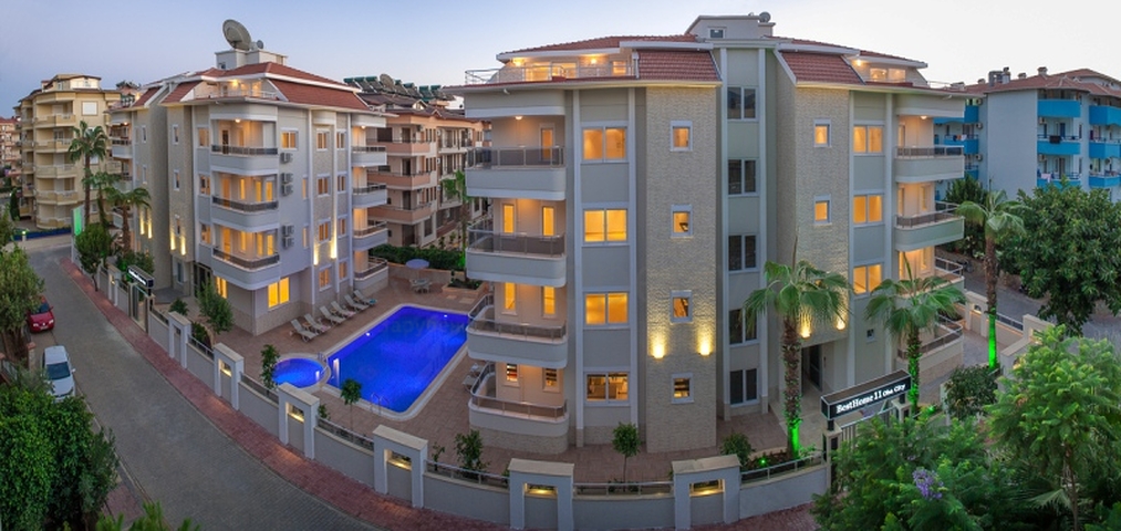 1 Bedroom Property with Furniture for Sale in Oba Alanya Turkey