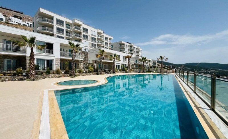 2 Bedroom Sea view Apartments for Sale in Akbuk Didim Turkey