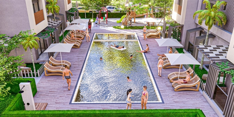 2&3 Bedroom New Apartments for Sale in Kepez Antalya City Turkey