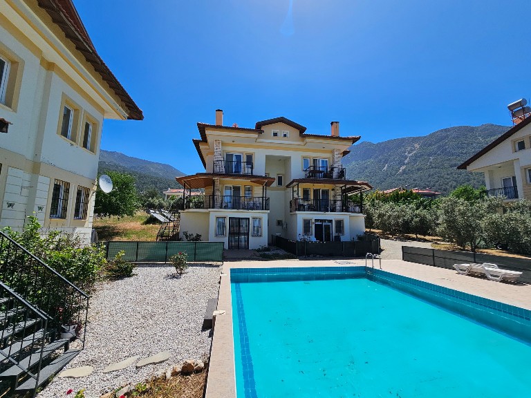 3 Bedroom Duplex Apartment for Sale in Ovacik Fethiye Turkey.