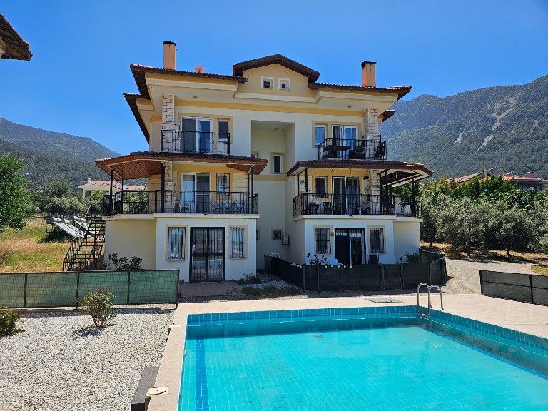 3 Bedroom Duplex Apartment for Sale in Ovacik Fethiye Turkey.