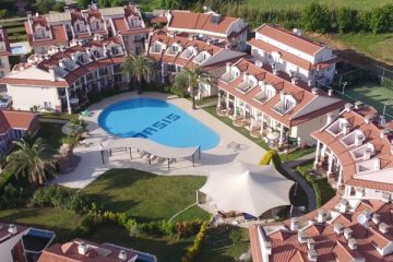 Turnkey 3 Bedroom Duplex Apartment for Sale in Oasis Village, Yaniklar Fethiye, Turkey