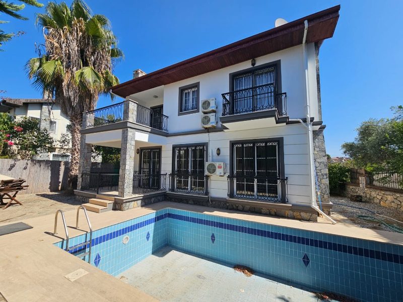 3 Bedroom Villa with Pool for Sale in Calis Beach Area Fethiye Turkey
