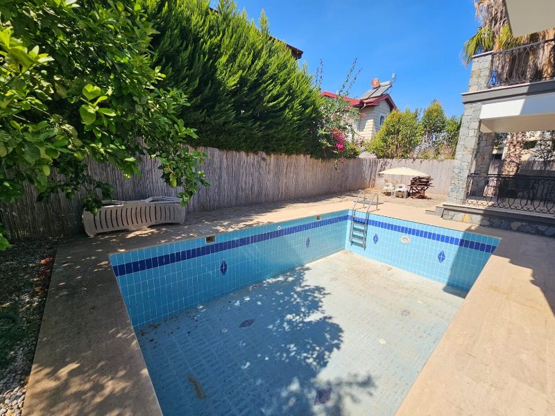 3 Bedroom Villa with Pool for Sale in Calis Beach Area Fethiye Turkey