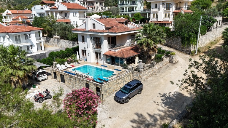 5 Bedroom Villa with Forest View in Uzumlu Fethiye For Sale