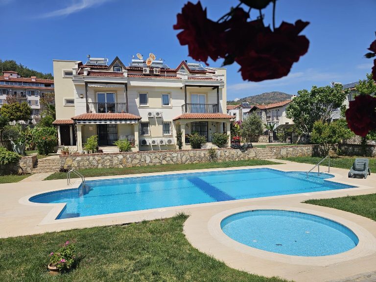 Beautiful 2 Bedroom Apartment in a Complex with Extensive Gardens in Calis Beach, Fethiye, Turkey.