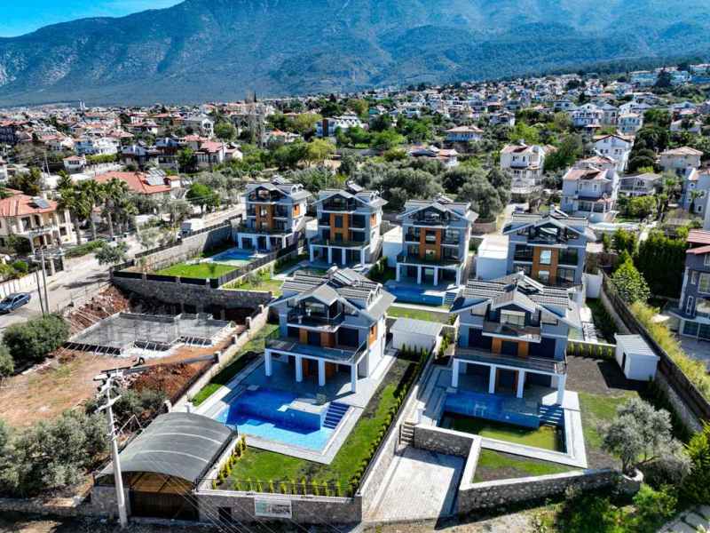 Beautiful Detached Villas in Ovacik Oludeniz Fethiye for Sale 